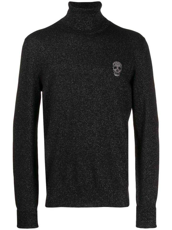 Alexander Mcqueen Skull Patch Jumper - Black