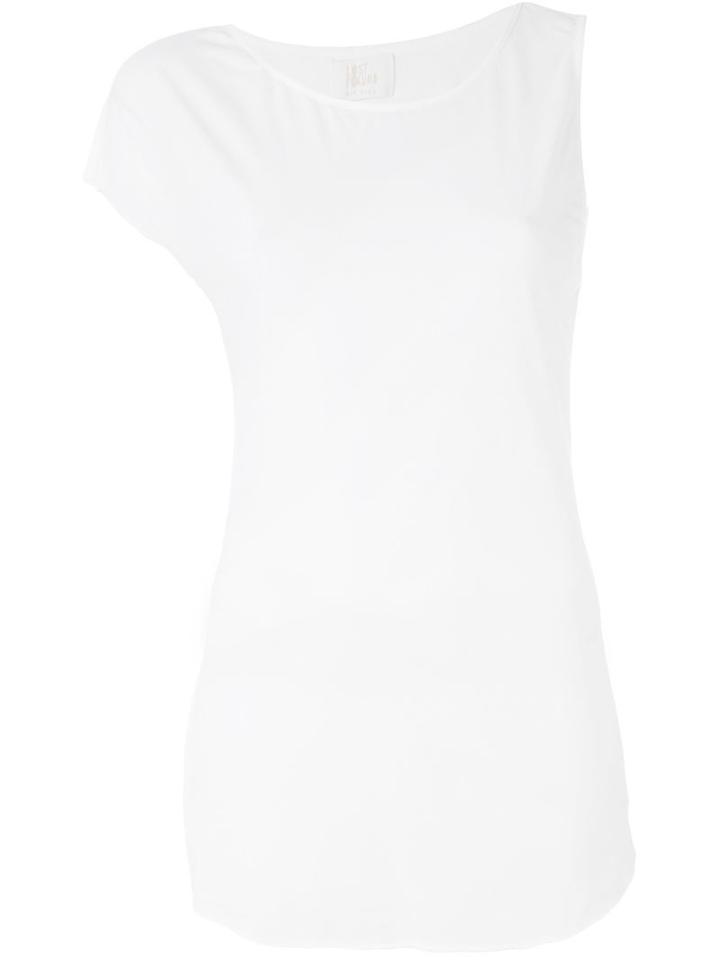 Lost & Found Ria Dunn Asymmetric Top, Women's, Size: Xs, White, Cotton