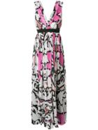 Marco Bologna Patterned Evening Dress - Multicolour