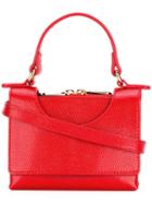 L'autre Chose - Top Handle Tote - Women - Leather - One Size, Women's, Red, Leather