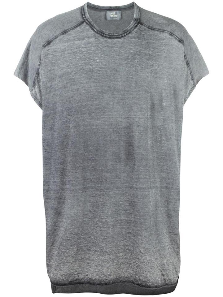 Lost & Found Ria Dunn Washed T-shirt, Men's, Size: Large, Grey, Linen/flax/spandex/elastane