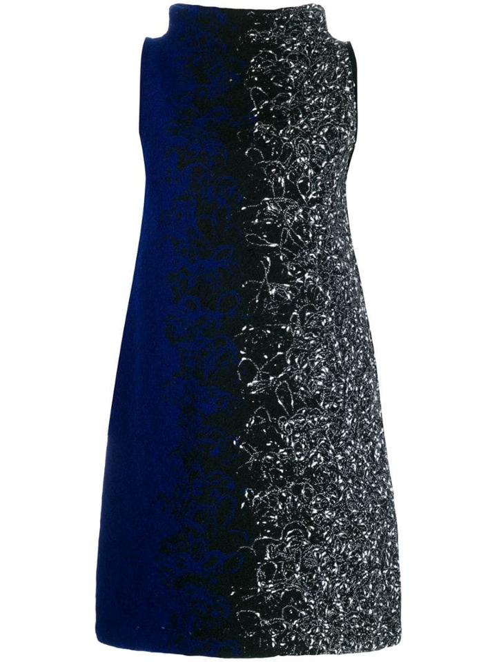 Pierantoniogaspari Colour Contrast Shift Dress - Black