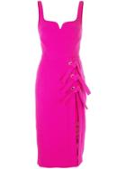 Rebecca Vallance Bustier Side-tie Dress - Pink