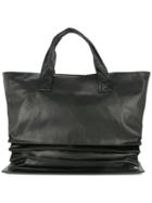 Yohji Yamamoto Accordion Tote Bag - Black