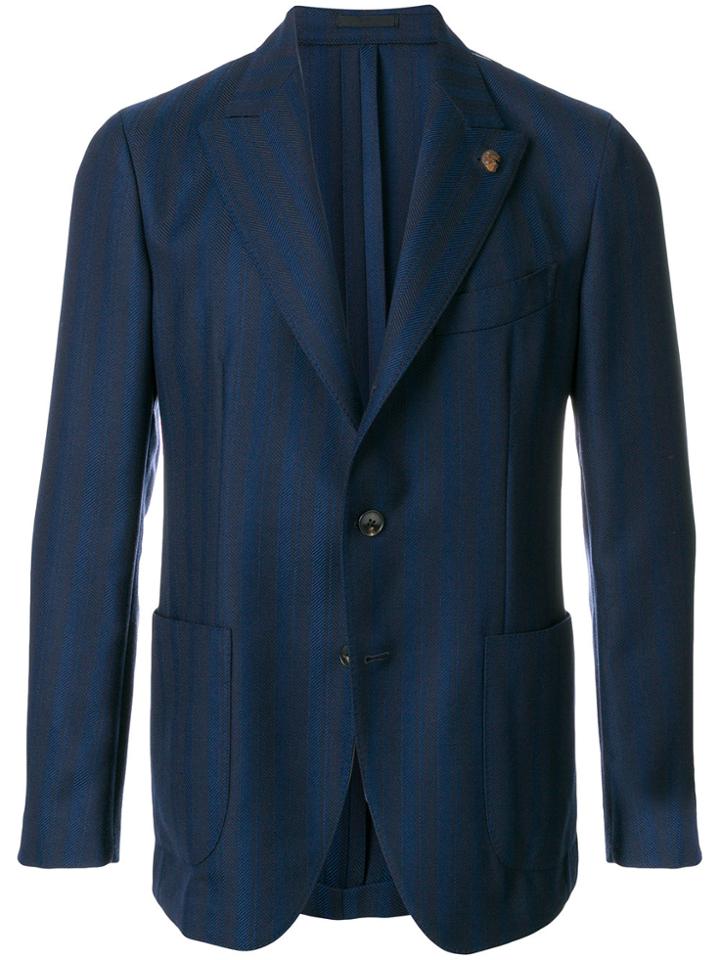 Gabriele Pasini Classic Fitted Blazer - Blue