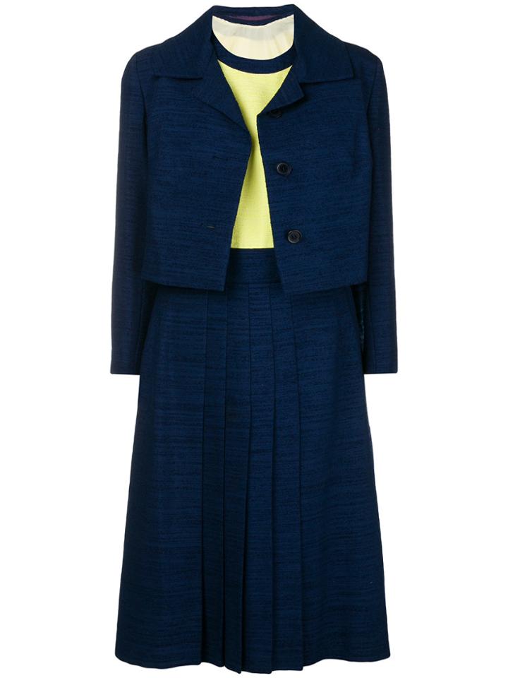 William Vintage Two-piece Dress Suit - Blue