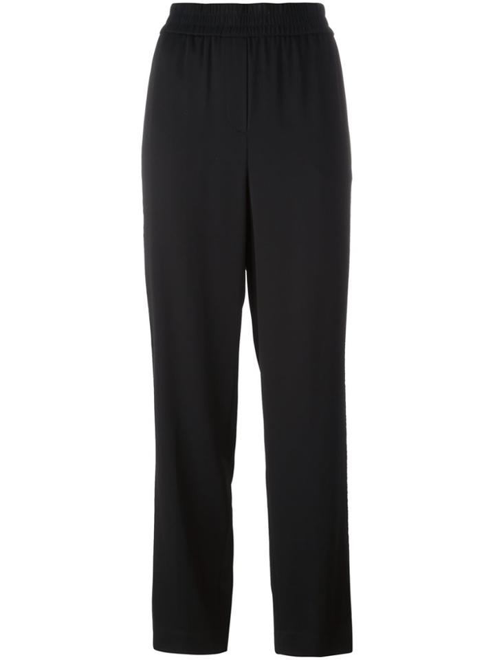 Dkny Straight Leg Trousers - Black