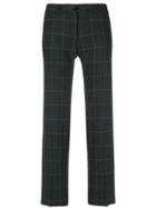 Dolce & Gabbana Vintage Checked Trousers - Brown