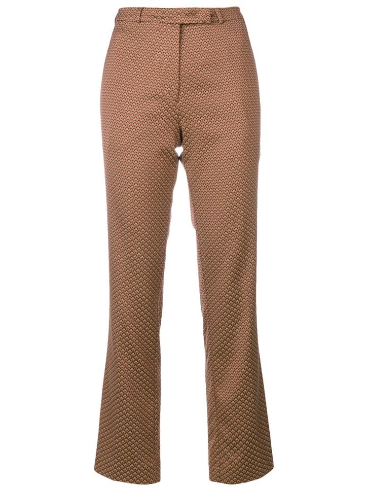 Roberto Cavalli Coral Reef Flared Trousers
