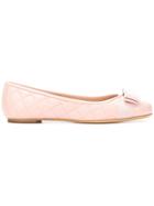 Salvatore Ferragamo Varina Ballet Pumps - Pink & Purple