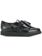 Geox Tassel Brogues - Black