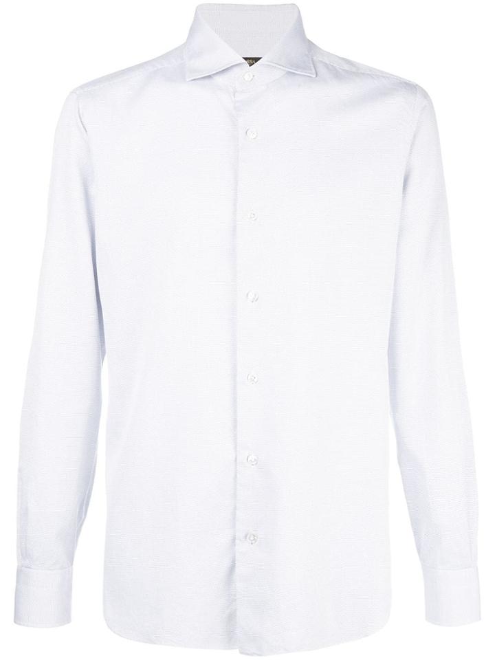 Barba Classic Formal Shirt - Blue