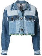 Kseniaschnaider Blue Cropped Jacket