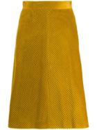M Missoni Corduroy Skirt - Yellow