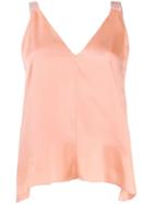 Forte Forte V-neck Vest Top - Pink