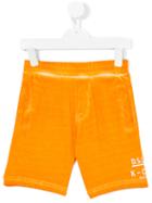 Diesel Kids - Track Shorts - Kids - Cotton - 7 Yrs, Yellow/orange