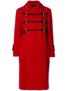 Nina Ricci Oversize Duffle Coat - Red
