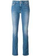 7 For All Mankind Kimmie Jeans, Women's, Size: 25, Blue, Cotton/polyester/spandex/elastane