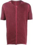 Isaac Sellam Experience Burnout Crew Neck T-shirt - Red