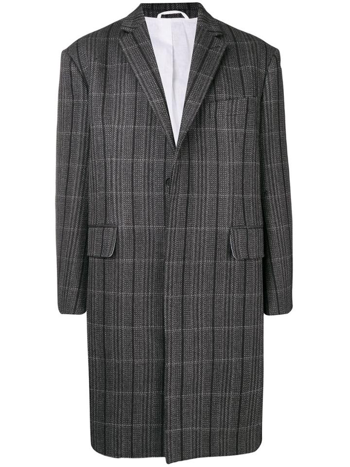 Calvin Klein 205w39nyc Buttoned Midi Coat - Grey