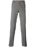 Incotex Nailhead Trousers, Men's, Size: 48, Green, Cotton/elastodiene
