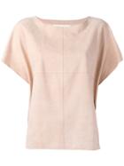 Fabiana Filippi Panelled Top - Pink & Purple