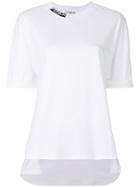 Fendi Rolled Sleeve T-shirt - White