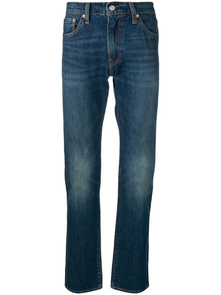 Levi's Stonewashed Slim-fit Jeans - Blue