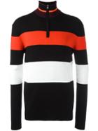 Mcq Alexander Mcqueen Block Stripe Jumper, Men's, Size: Medium, Black, Wool/polyester