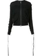 Haider Ackermann Tie Sleeve Bomber Jacket