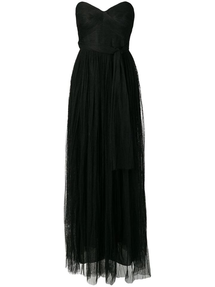 Maria Lucia Hohan Bustier Tulle Dress - Black