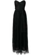 Maria Lucia Hohan Bustier Tulle Dress - Black