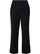 Givenchy Vintage Cropped High Waist Trousers, Women's, Size: 40, Black
