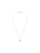 Selim Mouzannar 18kt Rose Gold White Diamond Star Necklace - Nude &