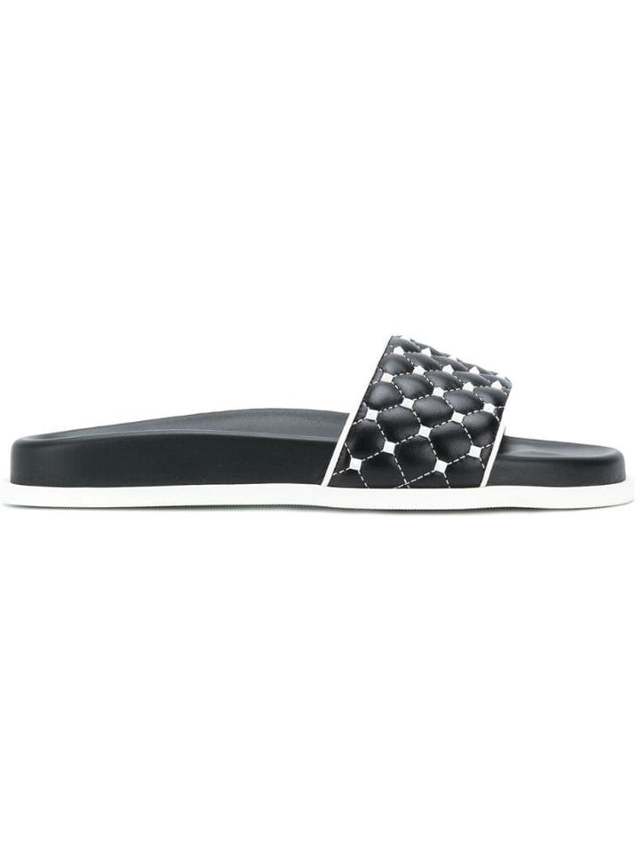 Valentino Valentino Garavani Free Rockstud Spike Slides - Black