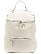 Giorgio Brato Zip Pocket Backpack - White