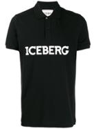Iceberg Pink Panther Polo Shirt - Black