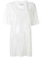 Faith Connexion - Embellished T-shirt - Women - Cotton/aluminium - Xs, White, Cotton/aluminium