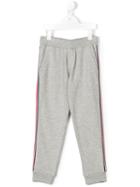 Moncler Kids Side Stripes Sweatpants, Boy's, Size: 12 Yrs, Grey