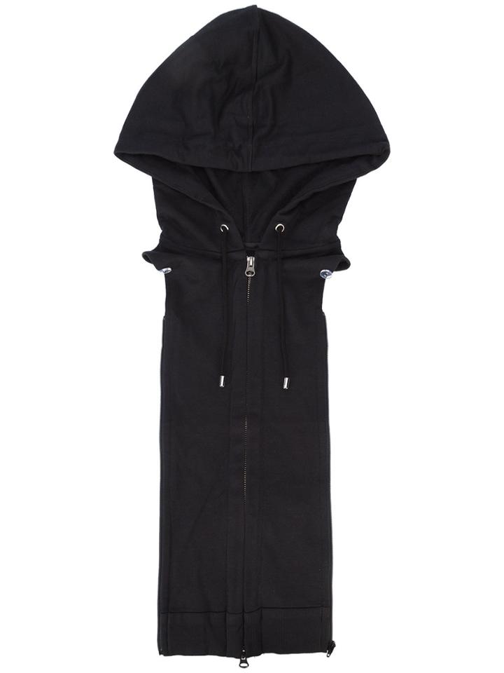 Veronica Beard Hooded Dickey - Black