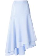 Ganni Charron Wrap Skirt - Blue
