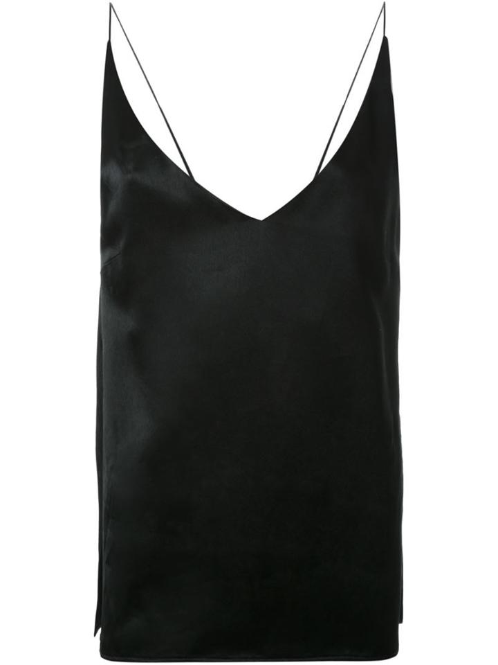 Bassike Sateen V-neck Camisole