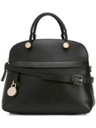 Furla Small Paiper Safiano Bag - Black