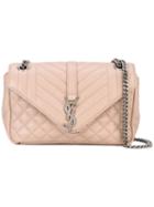 Saint Laurent - Monogram Collège Bag - Women - Leather - One Size, Pink/purple, Leather