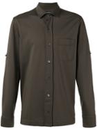 Tom Ford - Long Sleeve Shirt - Men - Cotton - 54, Green, Cotton