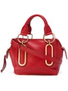 See By Chloé Small 'paige' Tote, Women's, Red, Calf Leather
