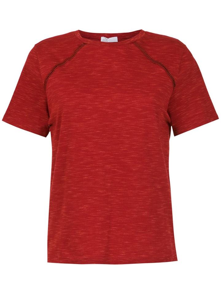 Nk Panelled T-shirt - Red