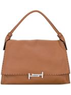 Tod's - Double T Tote - Women - Leather - One Size, Brown, Leather