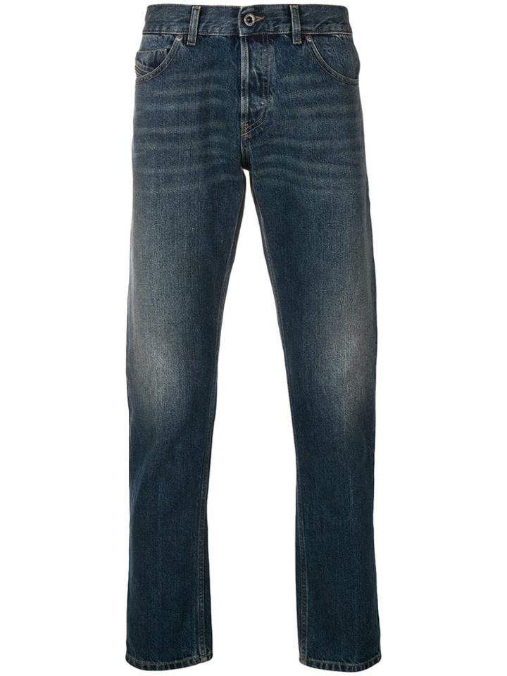 Diesel Black Gold Cropped Leg Jeans - Blue