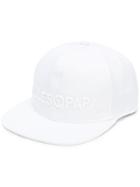 Filles A Papa Logo Cap - White